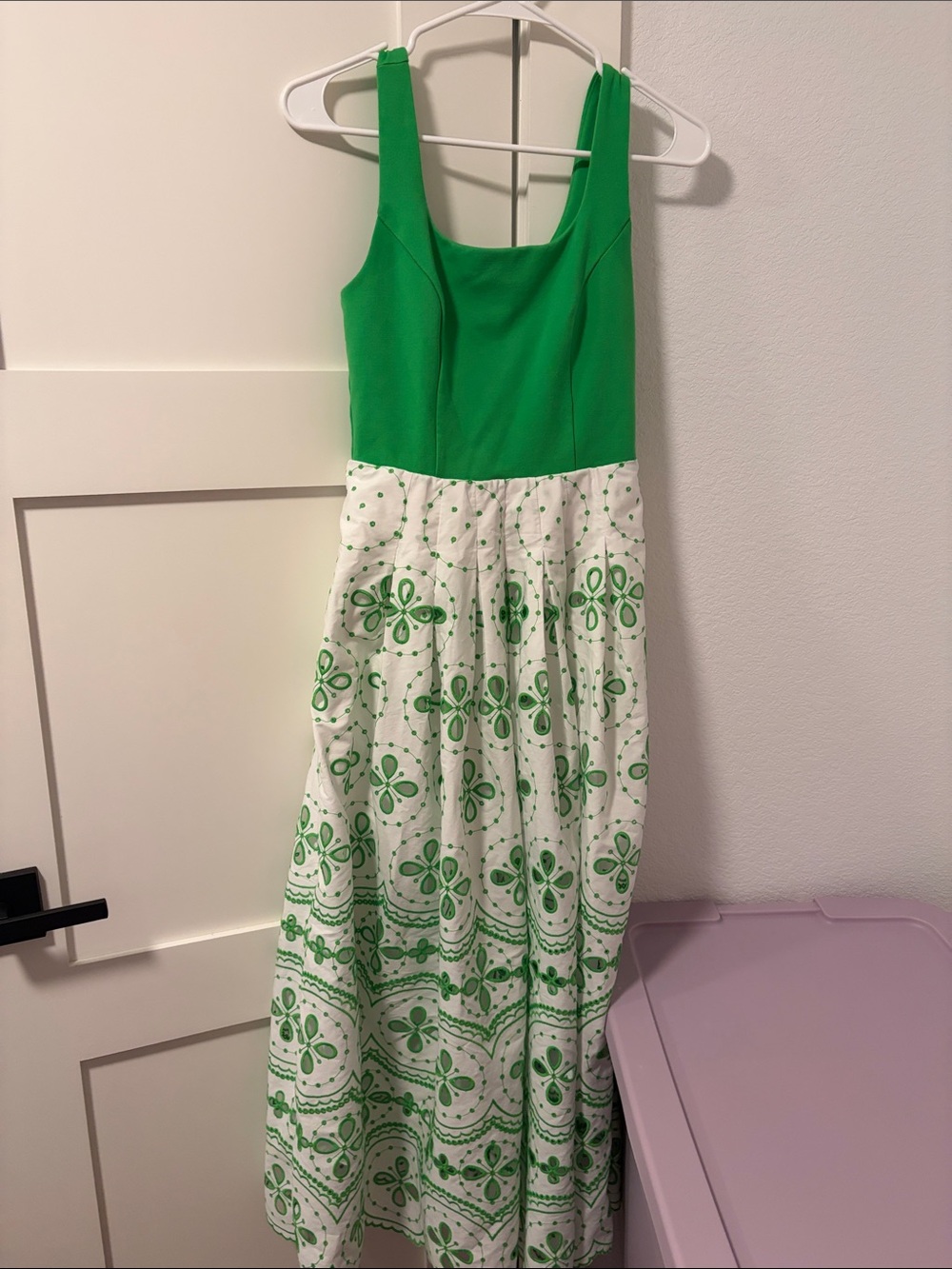 Lilly Pulitzer Lissette Eyelet Midi Dress Size 00